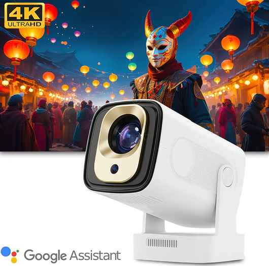 Pivot 2 Smart Projector — compact 4K home cinema projector by LivingBetter